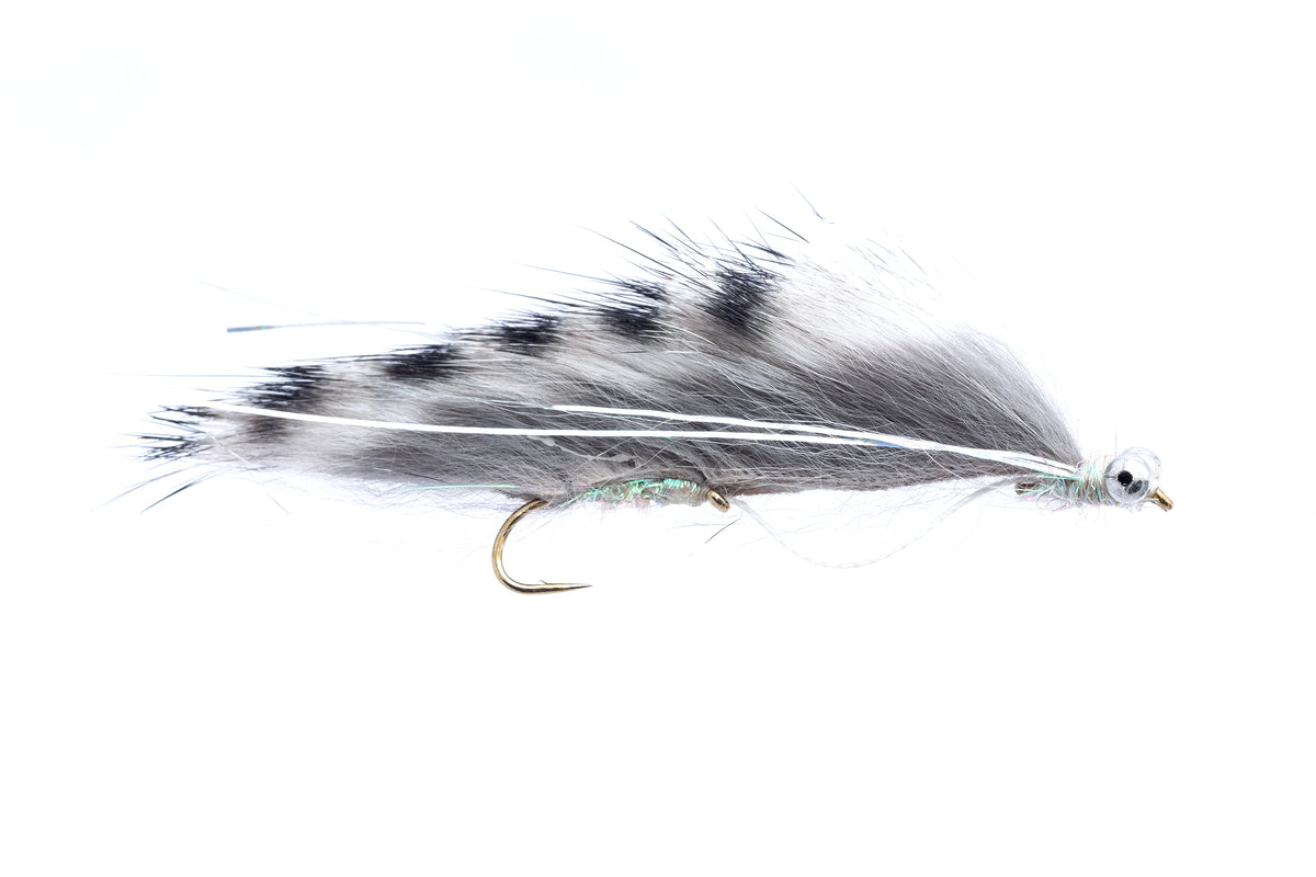 Mini Snake 5cm Barred Grey Roach Fry | Fario Fly